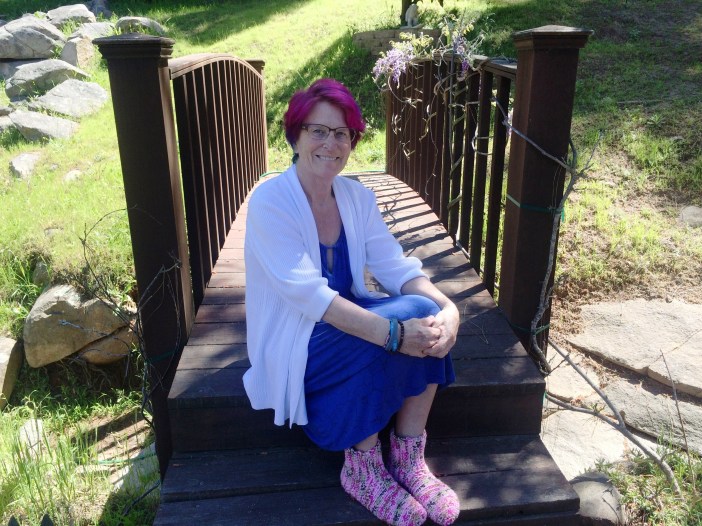 Peggys new slippers - perfect